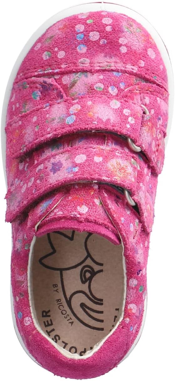 RICOSTA Mädchen Low-Top Sneaker LENIE, Kinder Lauflernschuhe, Weite: Mittel, lose Einlage 21 EU Pink