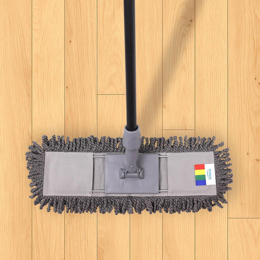 MAYA Ersatz-Mikrofasermopp für den professionellen Gebrauch, 40 cm. Hohe Reinigungsleistung bei Troc