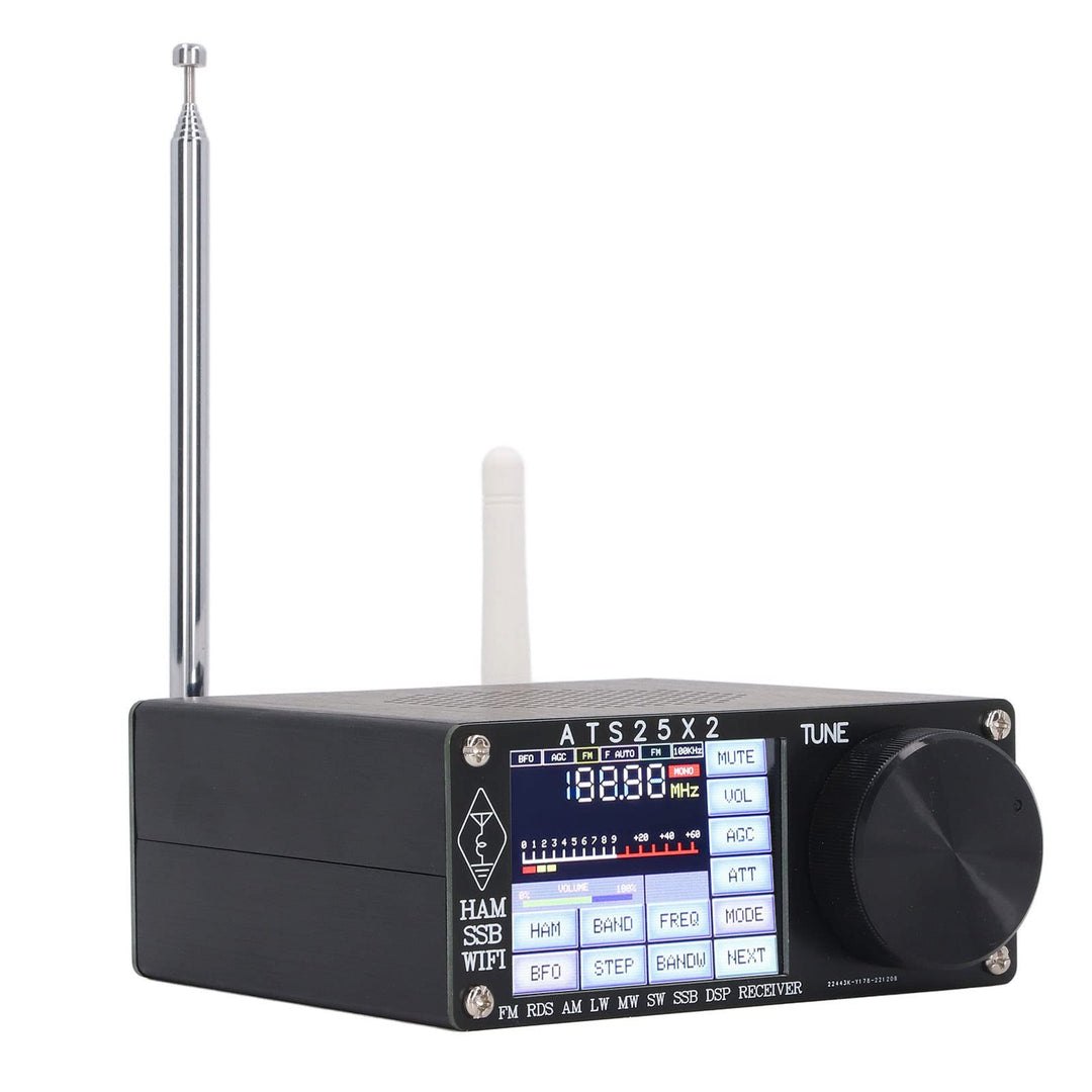 Vollband-Radioempfänger, FM AM MW SW SSB DSP Kurzwelle Multi-Modi, Tragbarer Handfunkrekorder mit Sp