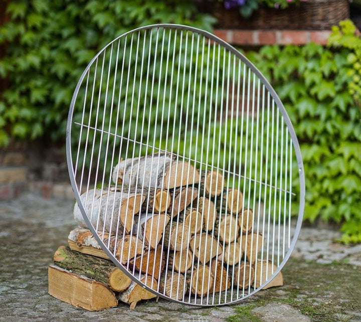Schwenkgrill 180 cm - Grillrost aus Edelstahl 50 cm + Kurbel - Dreibeingrill - Holzkohlegrill Grill