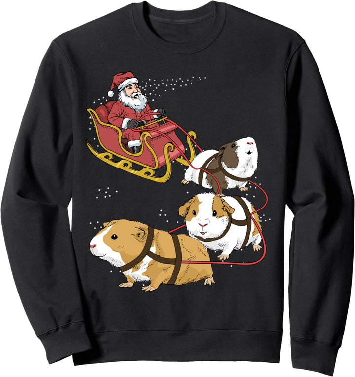 Meerschweinchen Weihnachts Sweatshirt