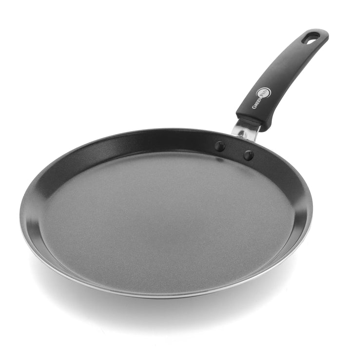 GreenPan Essentials Gesunde Keramische Antihaft-Pfannkuchenpfanne 28 cm, Crêpe-Pfanne, PFAS-frei, In