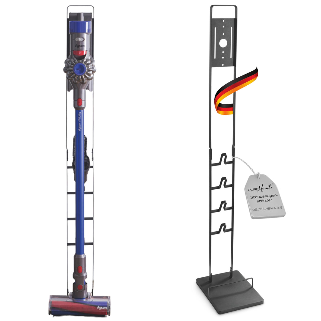 PureMounts, Staubsauger Standfuss Organizer kompatibel mit Dyson V6 Pro, V7, V8, Cyclone Fluffy/Abso