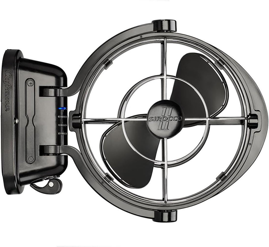 SEEKR Sirocco II, 7010CABBX, 3-Geschwindigkeit, 360 Grad Luftstrom, Direktdraht-Kardanventilator, 12