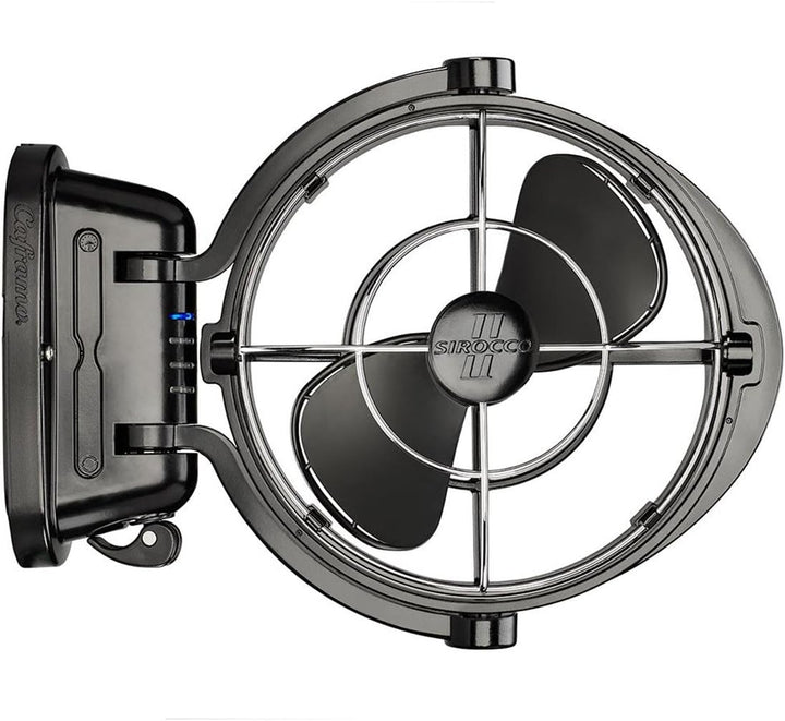 SEEKR Sirocco II, 7010CABBX, 3-Geschwindigkeit, 360 Grad Luftstrom, Direktdraht-Kardanventilator, 12