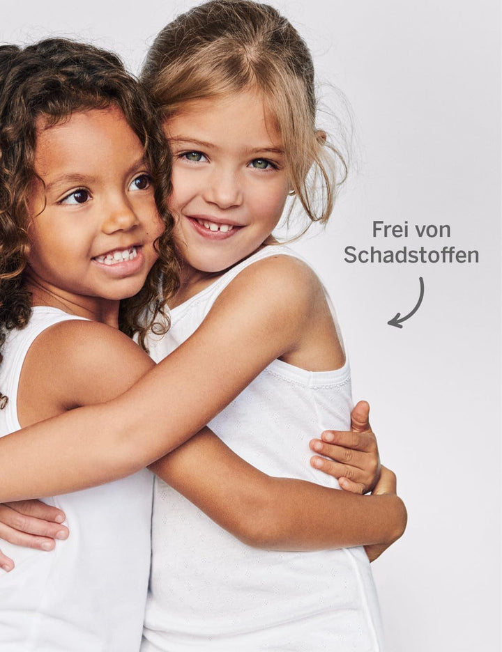 Schiesser Mädchen 5 Pack Slips Unterhosen - 95/5 Organic Bio Baumwolle - Grösse 92 bis 150 Mehrfarbi