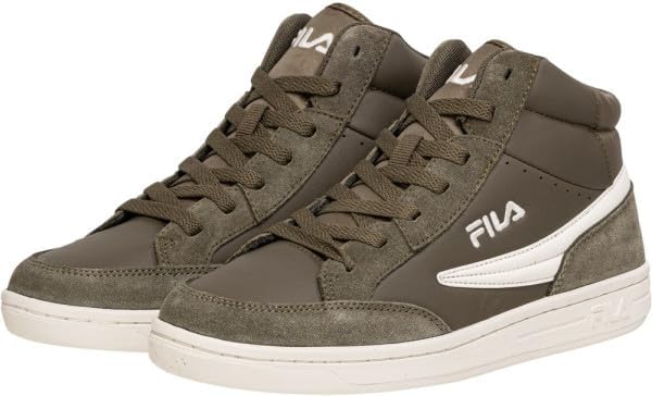 FILA Unisex Kinder Fila Crew Mid TeensSneaker 36 EU Olive Night, 36 EU Olive Night