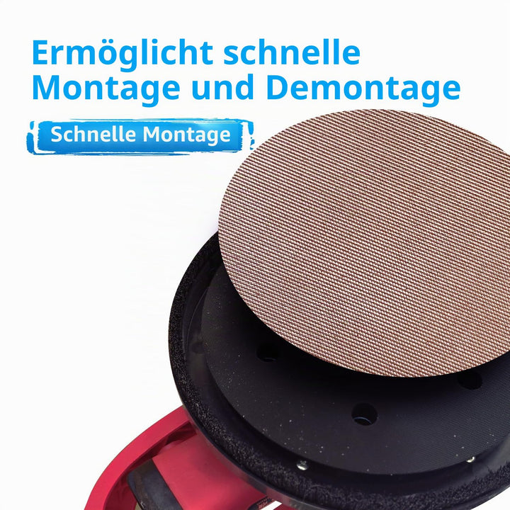 20 Stück Schleifgitter 225mm klett 150 körnung, für Trockenbauschleifer und Deckenschleifer Körnung