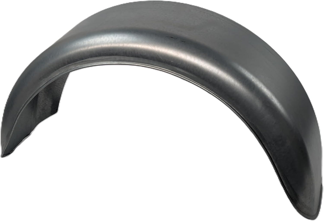 HGW Paar Kotflügel Stahlblech verzinkt für Pkw-Anhänger, einachsig – 200 mm Breite, 660 mm Spannweit