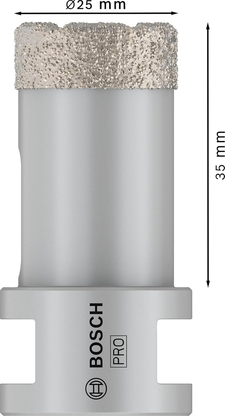 Bosch Accessories Bosch Professional 1x Diamanttrockenbohrer Dry Speed Best for Ceramic (für Trocken