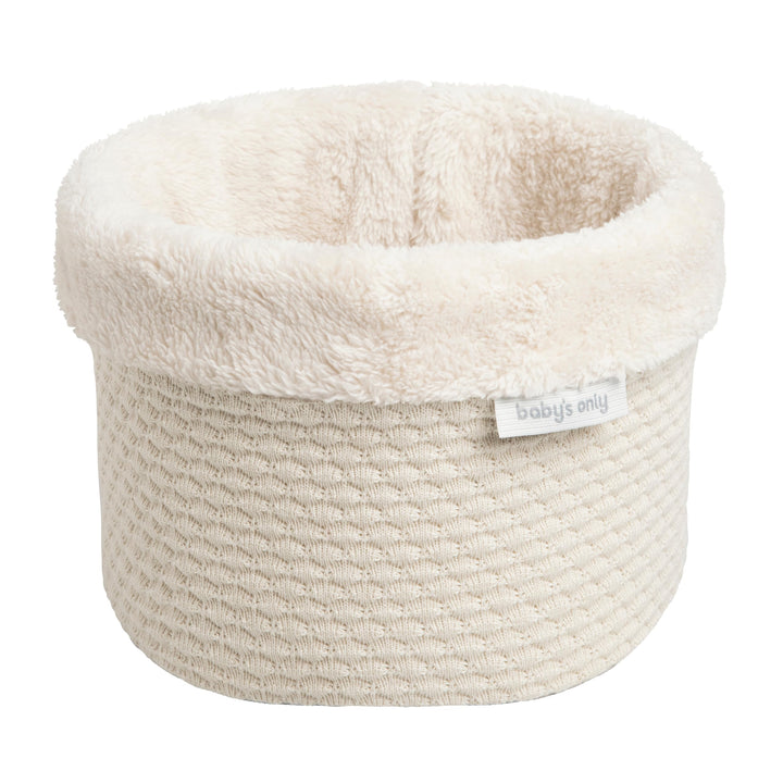 Baby's Only - Körbchen Sky - Wickeltisch Organizer - Gestrickte Aufbewahrungsbox für Kinderzimmer -