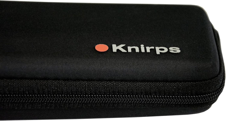Knirps Taschenschirm US.050 Ultra Light Slim Manual im Etui - Black Black mit Etui, Black mit Etui