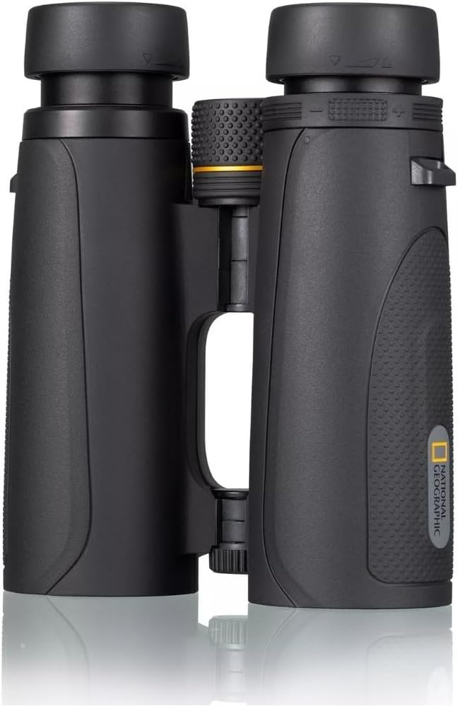 National Geographic Fernglas 10x42 Algonquin – 10x Vergrösserung, 42 mm Objektive, wasserdicht, 100