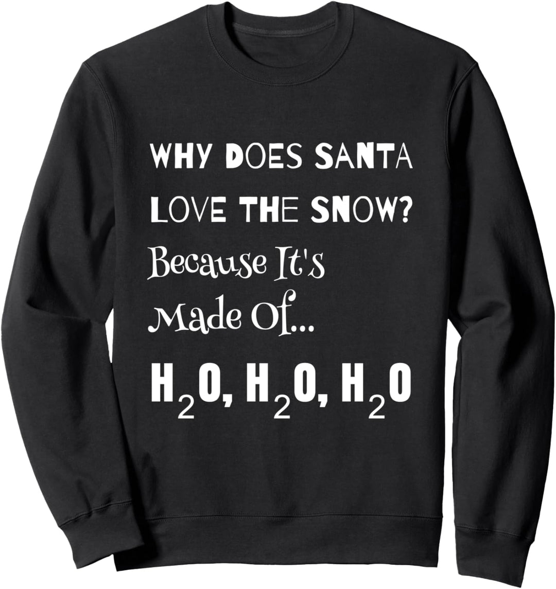 Weihnachtspapa-Witz - Ho Ho Ho Ho Sweatshirt