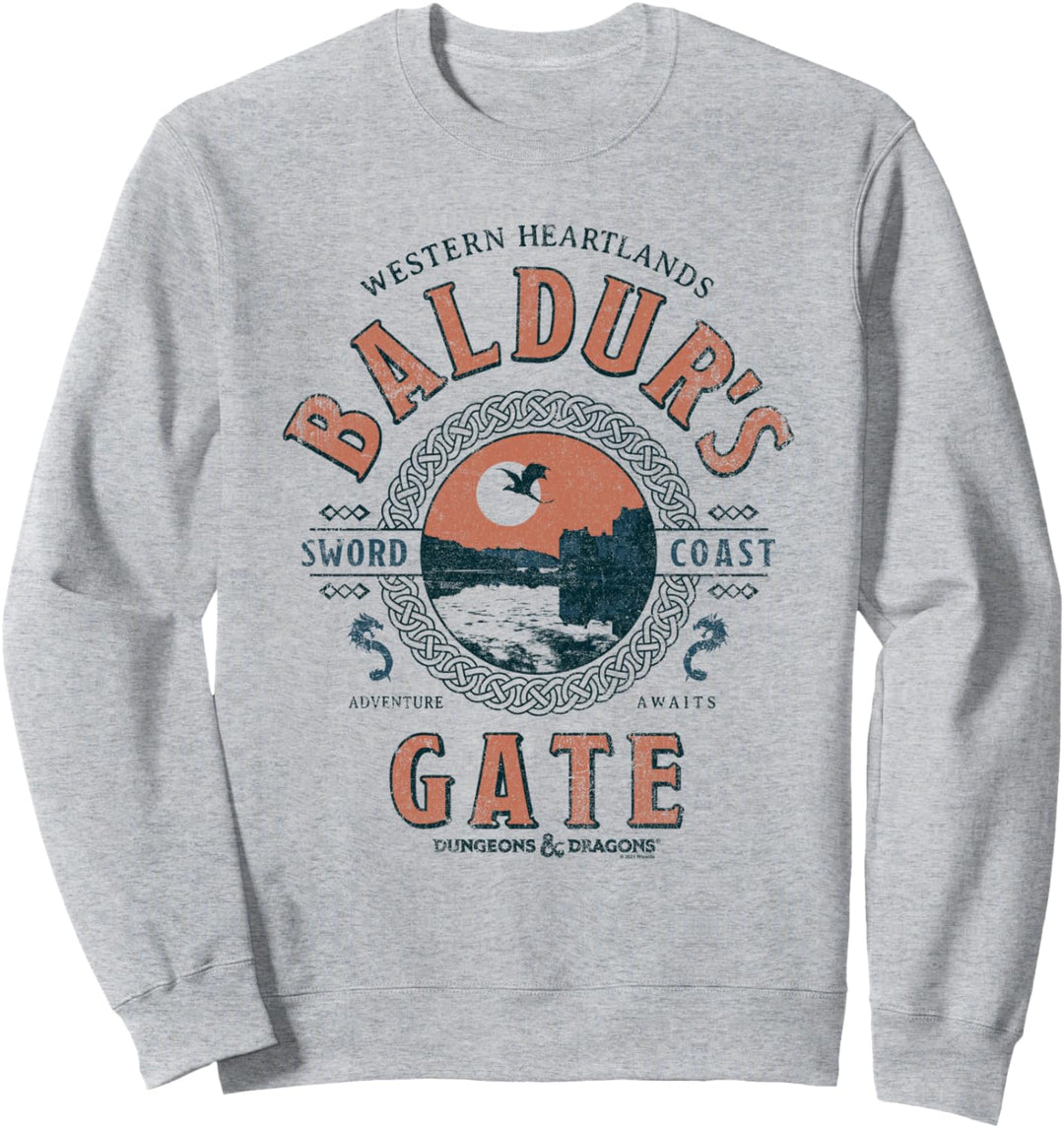 Dungeons & Dragons Adventure Awaits at Baldur's Gate Sweatshirt