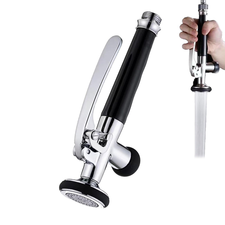 Profi Gastro Handbrause, wasserhahn küche aufsatz 1/2" Standard-AG Spülbrause aus Messing Gastronomi