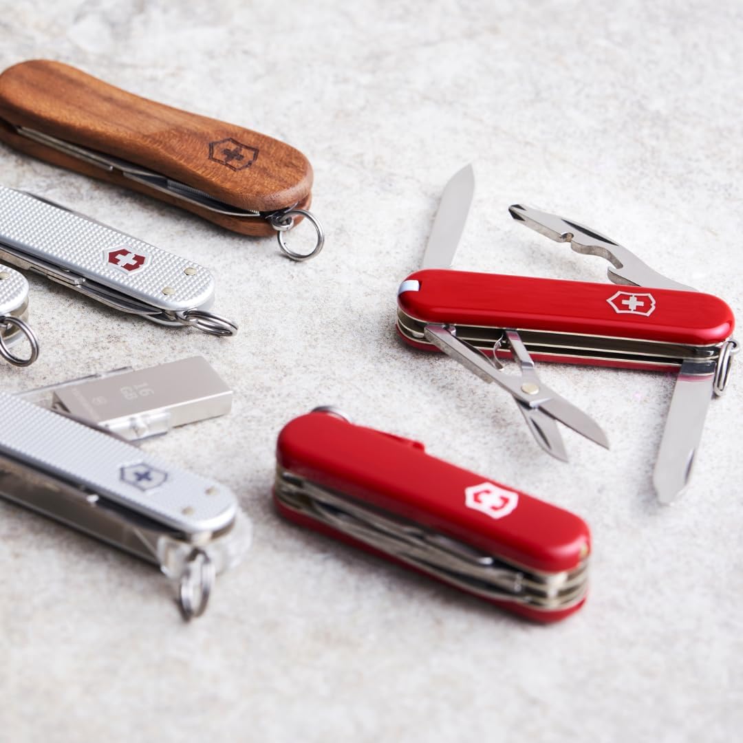Victorinox Schweizer Taschenmesser Super Tinker, Swiss Army Knife, Multitool, 14 Funktionen, Klinge,