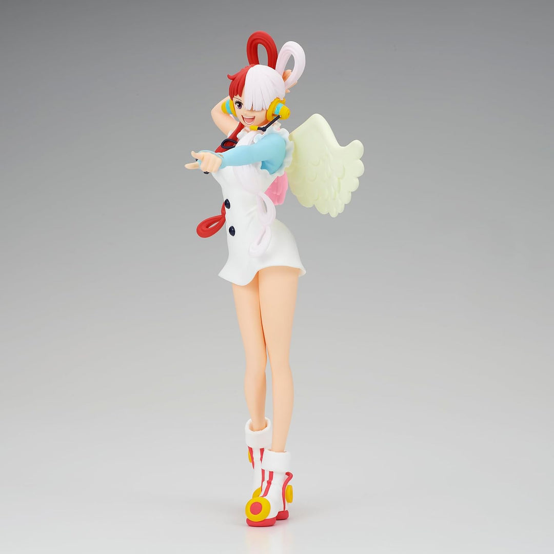 Banpresto Uta-Figur, Glitzer und Glamours, 1 Stück, Rot, 22 cm