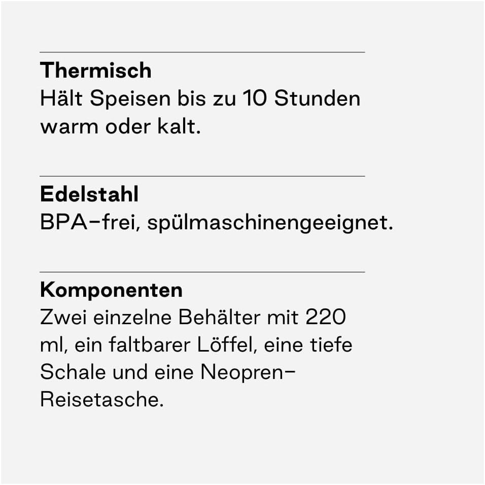 Jané Thermic Line Thermoskanne für Babybrei 1 L, 1 L