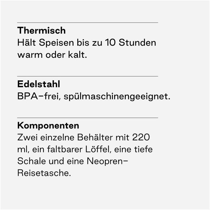 Jané Thermic Line Thermoskanne für Babybrei 1 L, 1 L