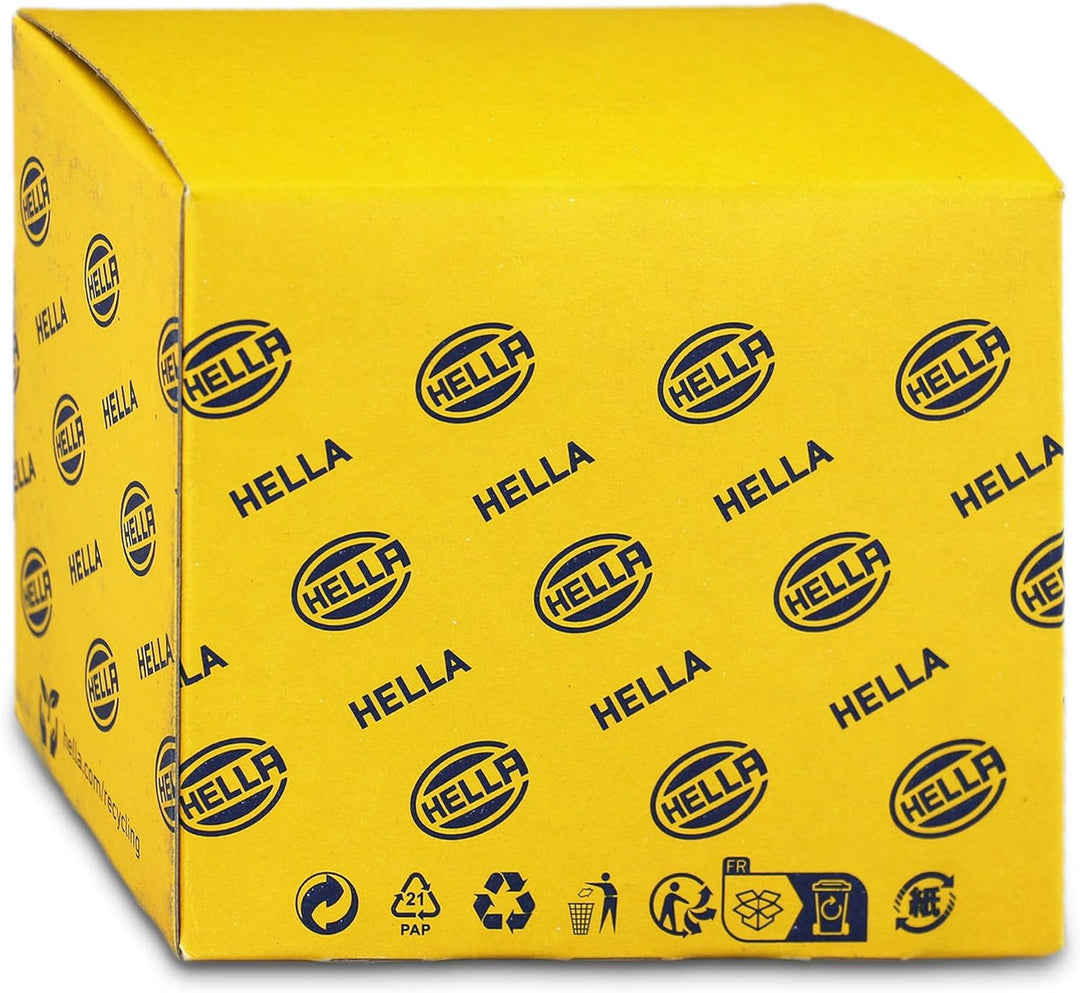 HELLA 6PX 358 141-141 Sensor, Einparkhilfe - gewinkelt - 3-polig - gesteckt - lackierbar