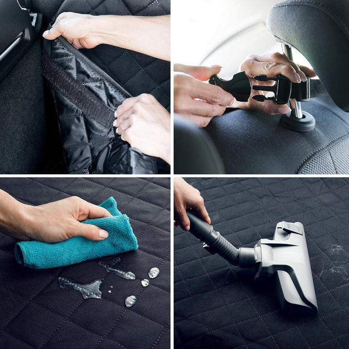 BedDog Autoschondecke für den Kofferraum oder Rücksitz, Hundematte, Kofferraumauskleidung mit Ladeka