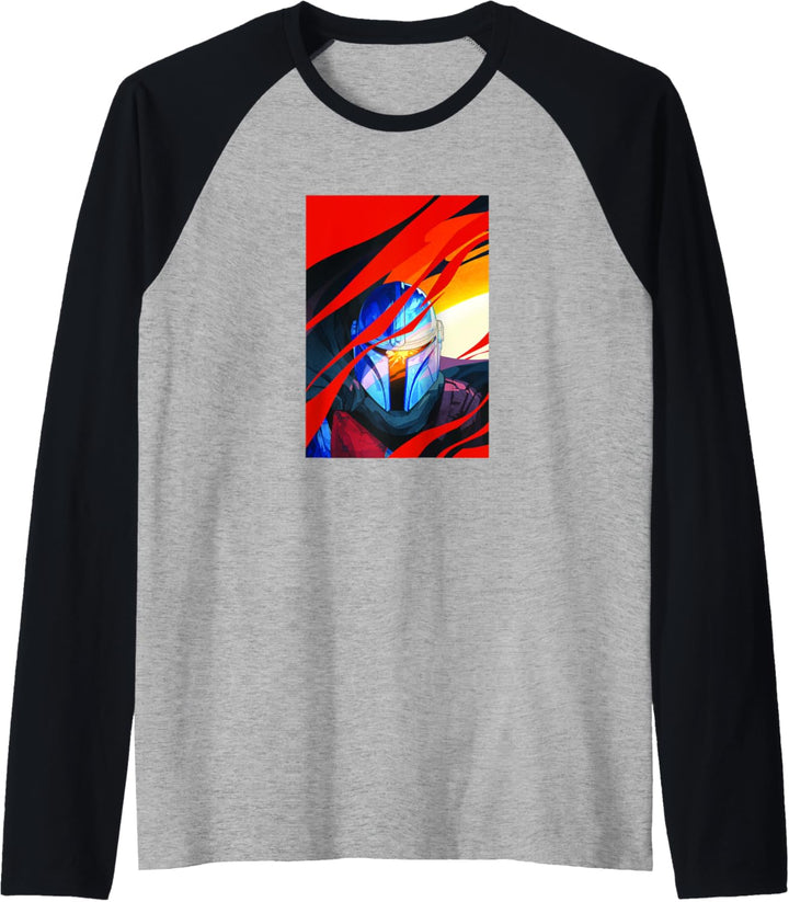 Star Wars Mandalorian Smoke Poster Raglan