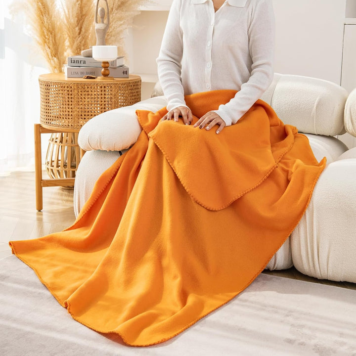 Fleece-Überwurfdecke, 6 Stück, weiche Kinderdecken, gemütlich, leicht, Reisedecke, Haustierdecke, wa