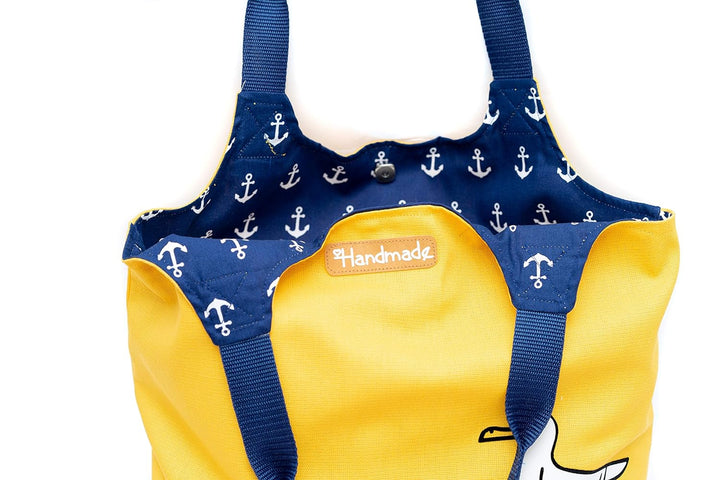 DIY Nähpaket Charlie Bag Maritim Möve