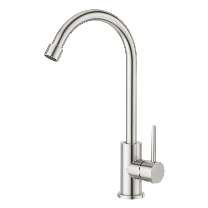 Faustina Kaltwasserhahn Küche, Wasserhahn Armatur Küche nur Kaltwasser, Küchenarmatur Spültischarmat