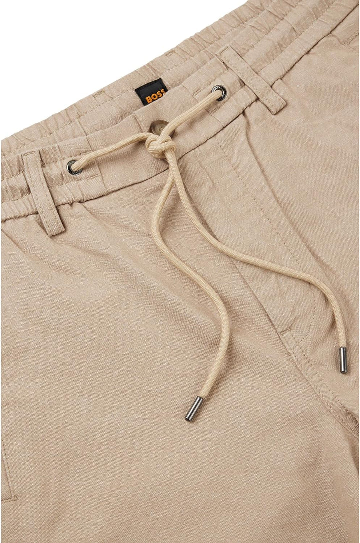 BOSS Herren Taber-Shorts-DS1 58 Hellbeige, 58 Hellbeige
