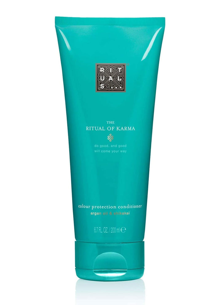 RITUALS KARMA Shampoo 250ml + Duschgel 200ml + Conditioner 200ml, 3er Set, inkl Filabe Pflegetücher,