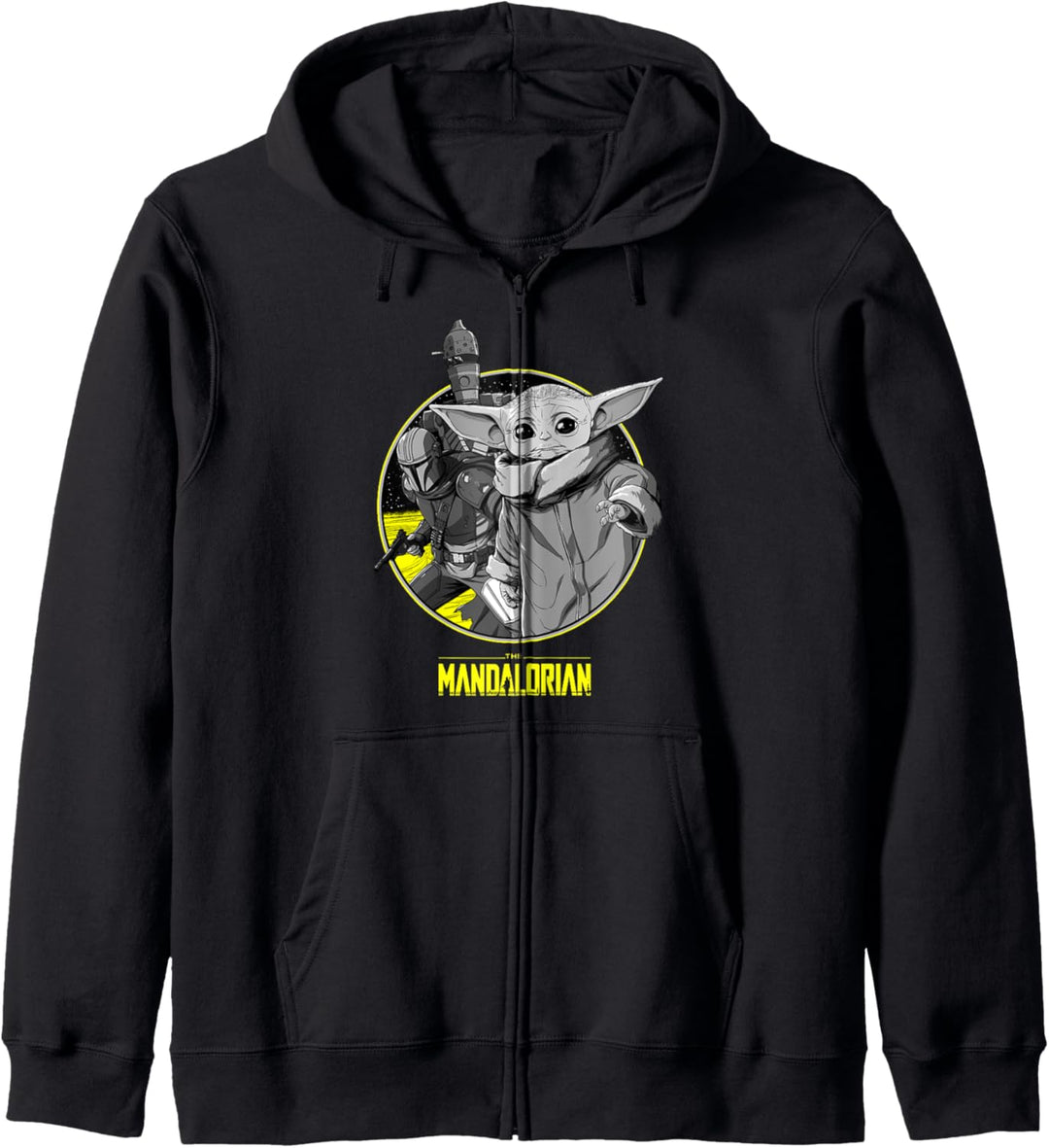Star Wars The Child Group Shot Logo Kapuzenjacke