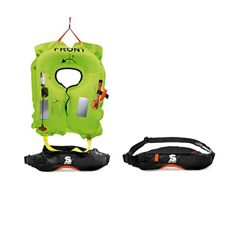 Secumar, aufblasbares Rettungsmittel für Schwimmer + SUP, Free 100 (Modell 2021)
