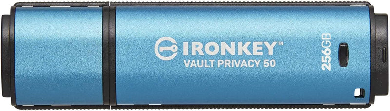 Kingston IronKey Vault Privacy 50 FIPS 197-zertifizierter und mit XTS-AES 256-Bit verschlüsselter US