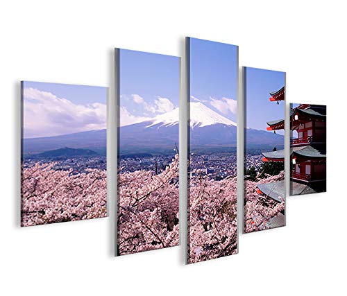 islandburner Bild Bilder auf Leinwand Fujiyama MF XXL Poster Leinwandbild Wandbild Art up Your Life