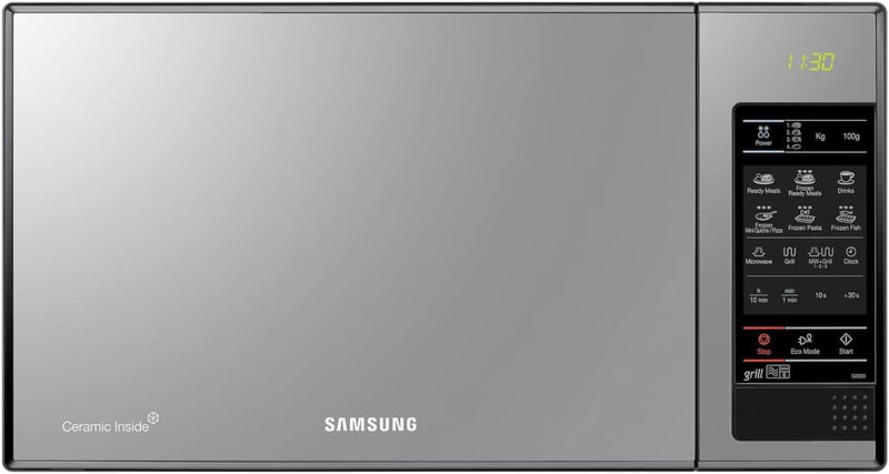 Samsung GE83X Kombi-Mikrowelle 800W mit Grill und Drehteller- schwarz mit Glas Front