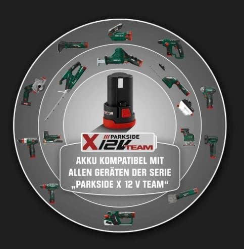 Parkside Ladegerät 12V 2,4A PLGK 12 A2 X12V Team Black