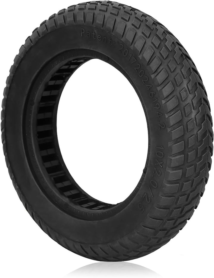E Scooter Reifen, 10 Zoll Vollgummi Ersatzreifen Solid Reifen Schlauchloser VollreifenKompatibel mit