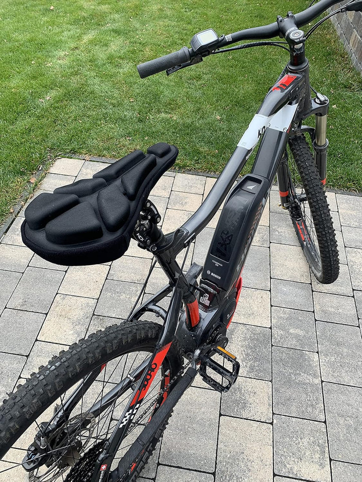TecSeat Innovation for Seating SoftAirSeat Bike - Fahrradfahren ohne Schmerzen - Sattelüberzug mit d