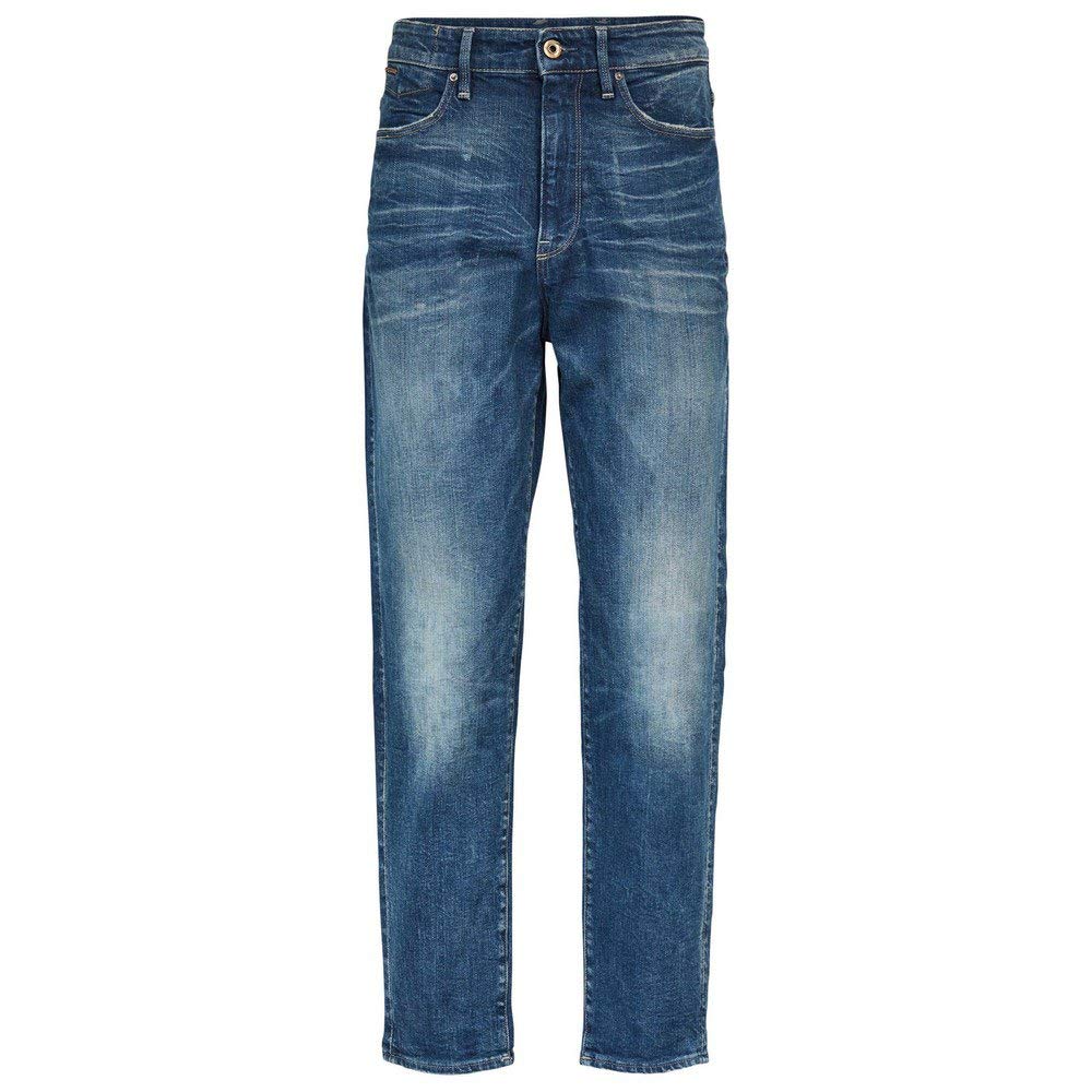 G-STAR Damen Janeh Ultra High Mom Ankle Jeans 24W / 32L Blau (Antic Faded Oregon Blue D16083-b631-b8