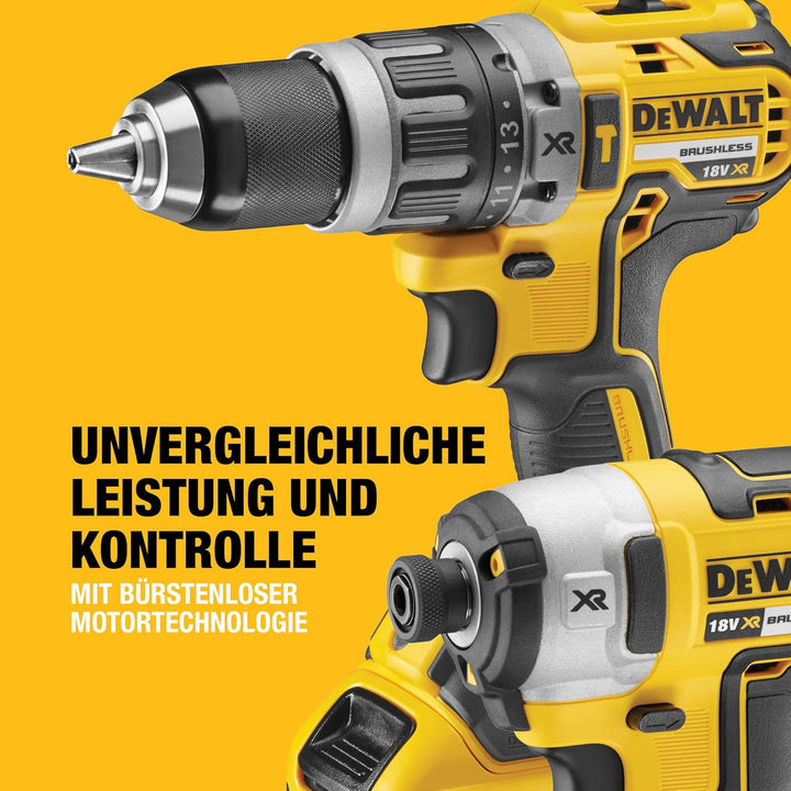 Dewalt 18 Volt Akku-Schlagbohr- und Schlagschrauber Kombopack DCK266P2 (Schlagbohrschrauber DCD796,