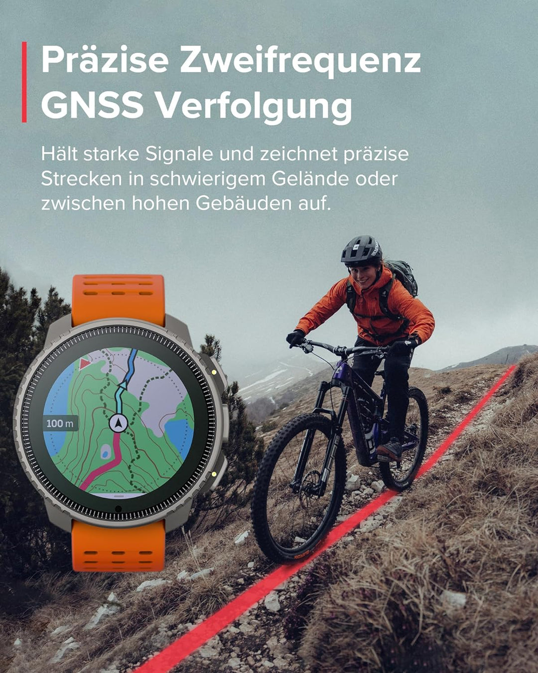 SUUNTO Vertical Abenteuer Uhr - GPS Smartwatch, Akkulaufzeit bis zu 65 Tagen, Militärgeprüftes Gehäu