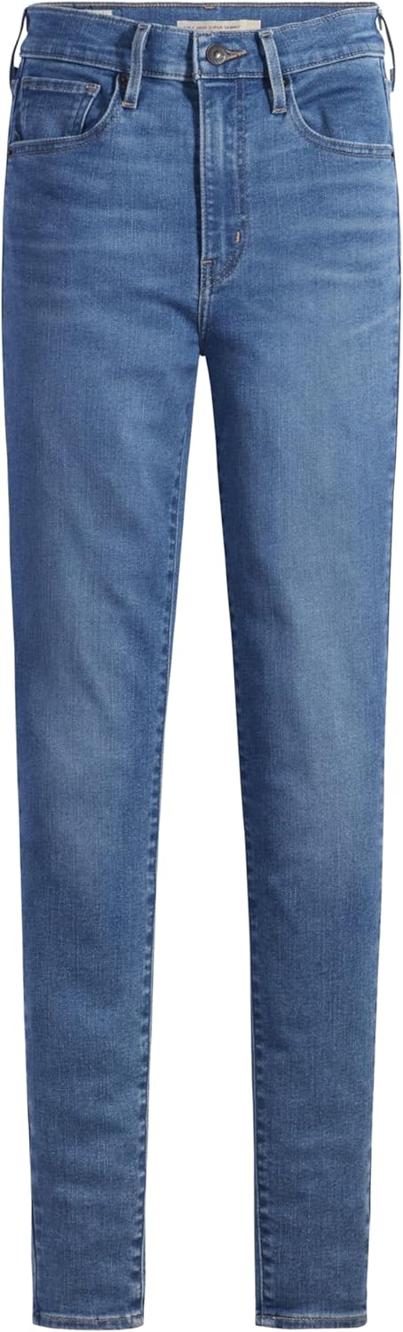 Levi's Damen Mile High Super Skinny Jeans 16 Dark Indigo Worn in, 16 Dark Indigo Worn in