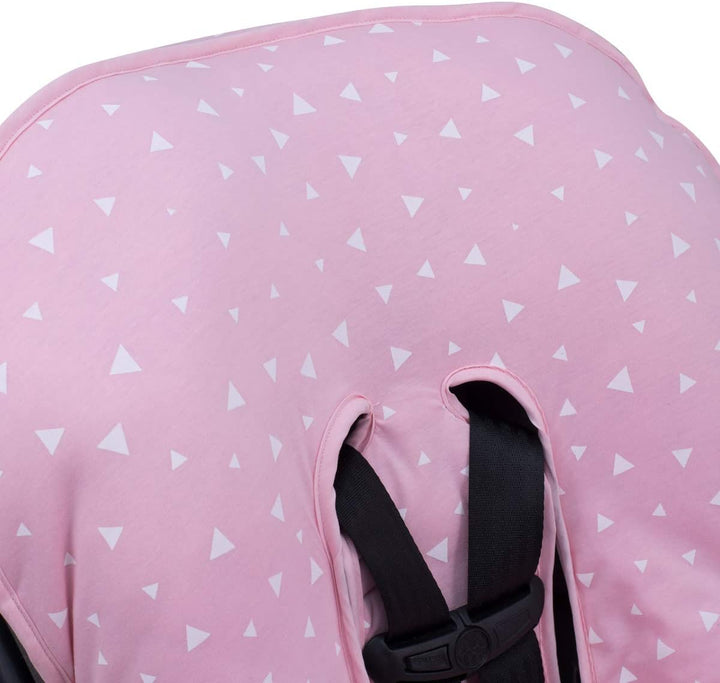JYOKO Kids Abdecken Gepolsterte Universal für Babyschale (PINK Sparkles), PINK SPARKLES