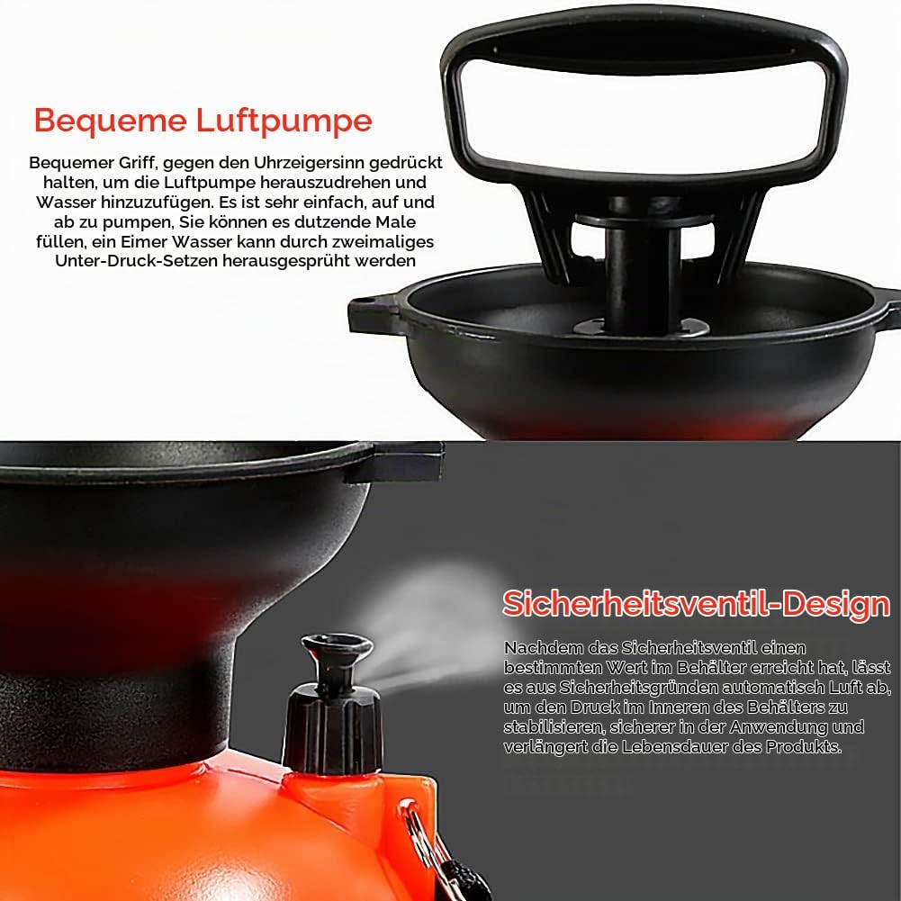 Tragbare Outdoor Camping Dusche Outdoor-Duschdüse Multifunktions Badesprüher Haustier-Badewanne Mit