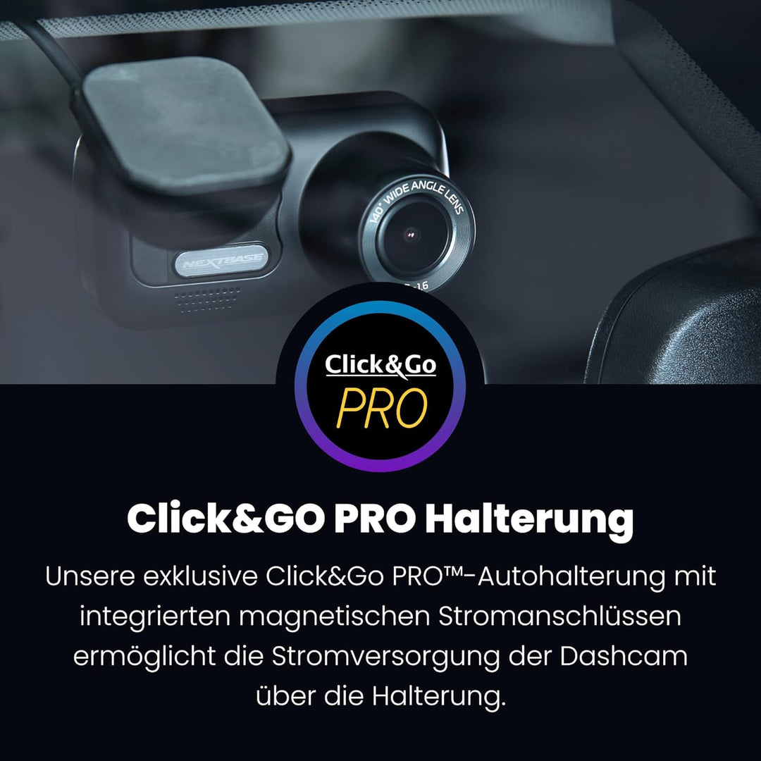 Nextbase 222 – Autokamera Dashcam Auto – Full 1080p/30fps HD Aufzeichnung - 140° Weitwinkel GSensor