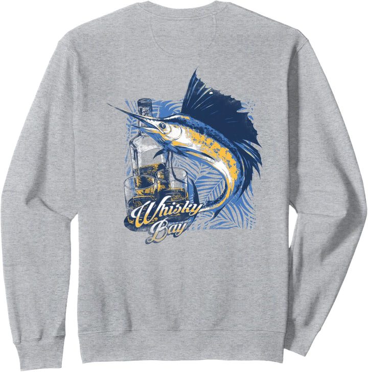 Whiskey Bay Cocktail Glasses Sunfish Sweatshirt