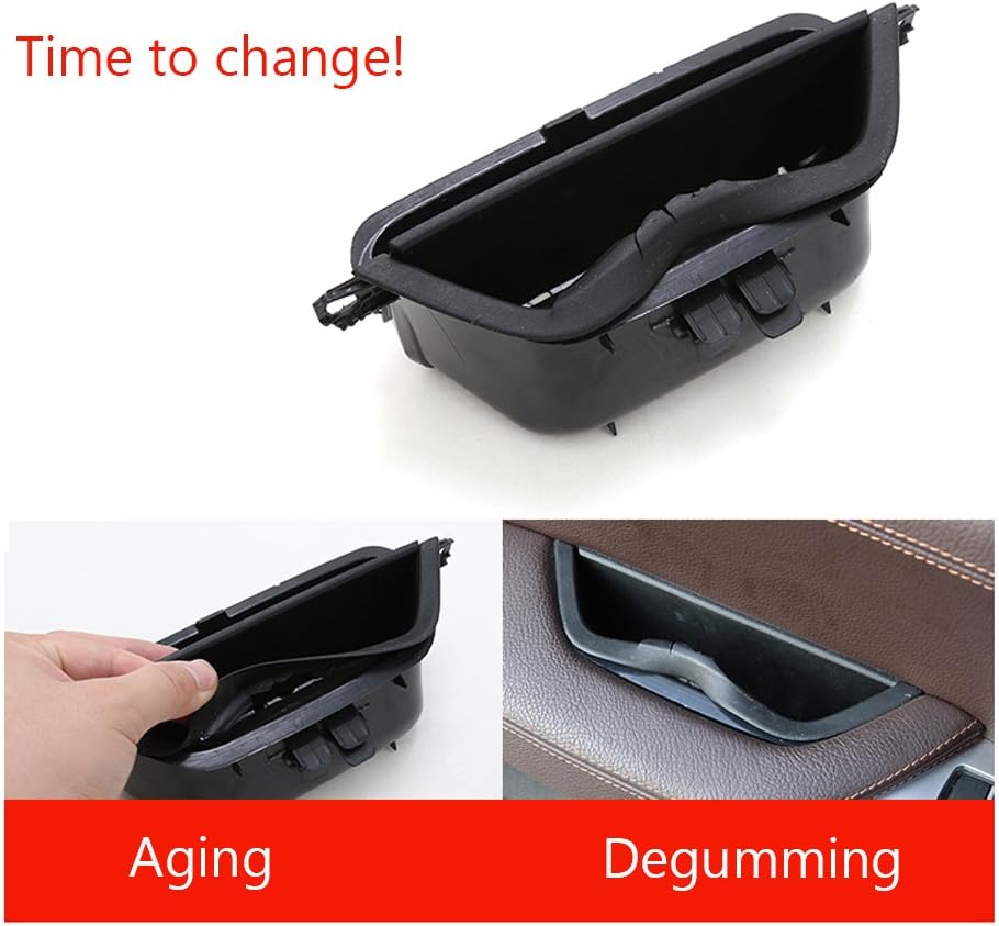 Jaronx X3/X4 Door Armrest Storage Box X3/X4 Storage Box Black, X3/X4 Storage Box Black