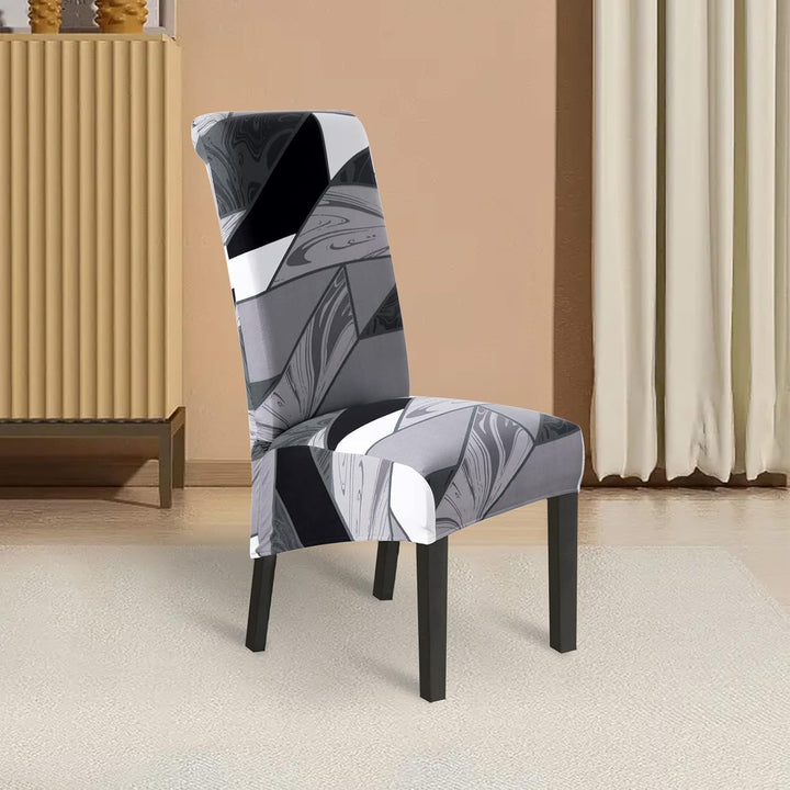 Lydevo Stuhlhussen XL 4er Set Stretch Stuhlhussen Schwingstühle XL für Esszimmerstühle Spandex Unive